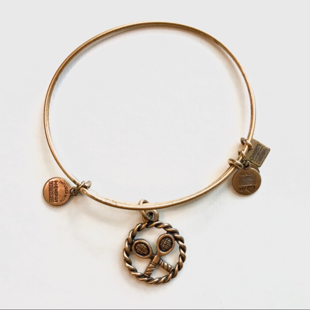 Alex and Ani Tennis Charm Bracelet